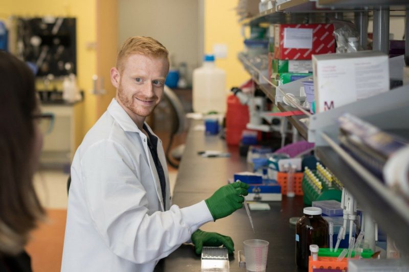 Chase Cornelison is a post-doctoral researcher at Virginia Tech and lead author of an article published in Scientific Reports that details a solution to stopping the spread of glioblastoma in the brain.